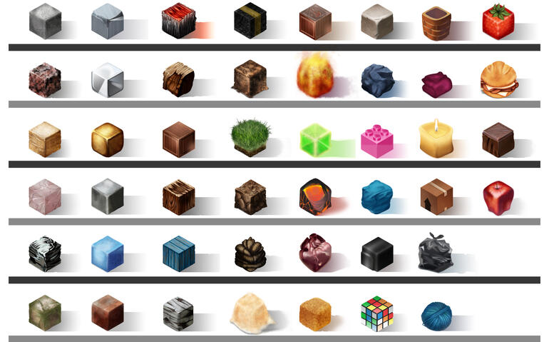 Texture Cubes